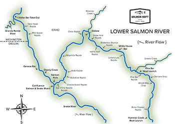 Lower Salmon Map Small